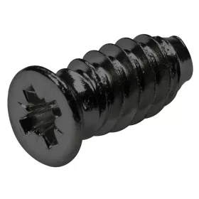 63x16 mm átmérőjű európai csavar fekete 20 db.