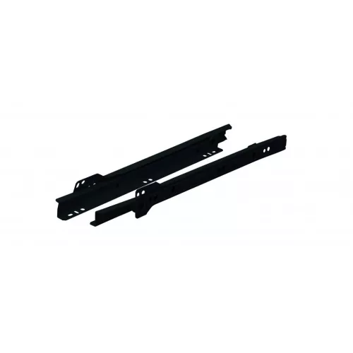 Görgős fióksín 300 mm fekete teherbírás 20 kg 1 pár