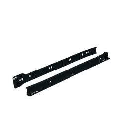 Görgős fióksín 400 mm fekete teherbírás 20 kg 1 pár