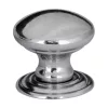 Bútorgomb 22 átmérő 22 mm króm