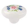 Bútorgomb Bouquet átmérő 30x22mm porcelán
