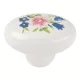 Bútorgomb Bouquet átmérő 30x22mm porcelán