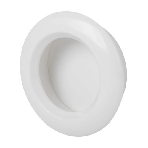 Bútor fogantyú átmérője 40/51mm műanyag fehér 10 db