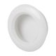Bútor fogantyú átmérője 40/51mm műanyag fehér 10 db