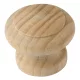 Novona bútorgomb átmérő 35mm natúr fenyő