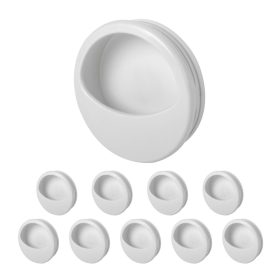 Bútor fogantyú tolóajtókhoz Gala műanyag fehér