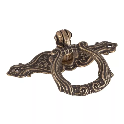 Barrit bútorgomb antik sárgaréz