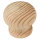 Lara bútorgomb átmérő 39mm natúr fenyő