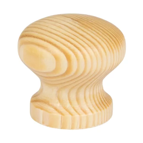 Lara bútorgomb átmérő 29mm lakkozott fenyő