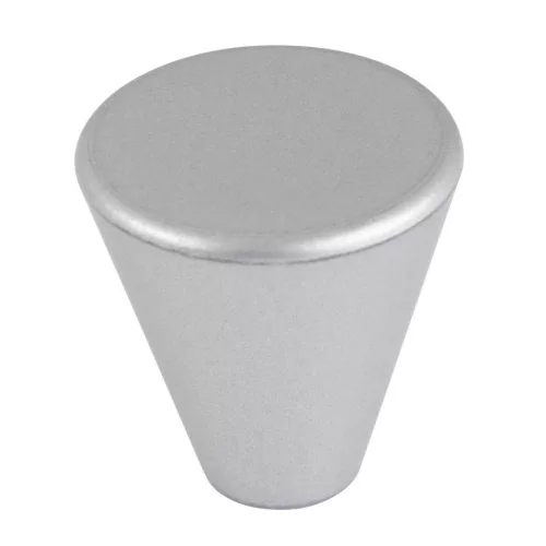 Bútorgomb átmérője 23 mm műanyag ezüst