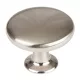 Daira bútorgomb átmérő 30mm szálcsiszolt szatén nikkel