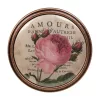 Bútorgomb Rose II átmérő 37mm réz patinás