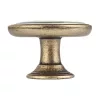Bútorgomb Vízforraló átmérő 37mm antik sárgaréz