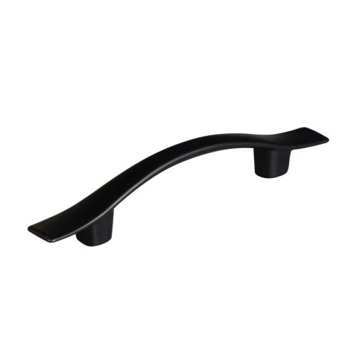 Wausa bútorfogantyú 76 mm-es tengelytávolság matt fekete