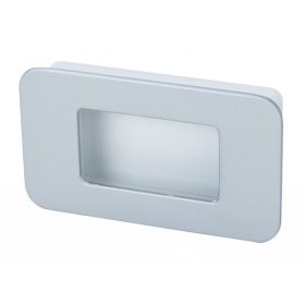 Tolóajtó kilincs Murcia 64mm matt króm+fehér