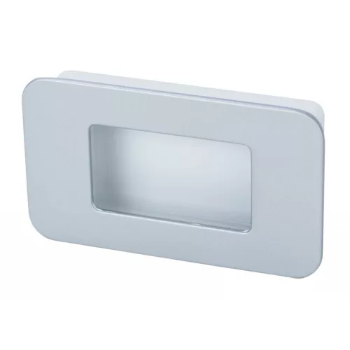 Tolóajtó kilincs Murcia 64mm matt króm+fehér