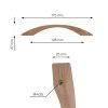 Bondy bútorfogantyú 128 mm-es távolsággal lakkozott natúr tölgy FSC