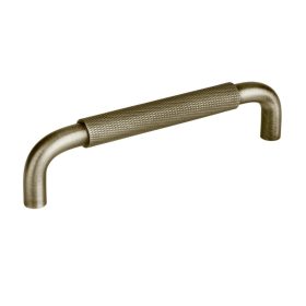   Bútor fogantyú Grave tengelytávolság 128 mm alumínium antik bronz