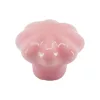 Lilly bútorgomb átmérője 32mm porcelán rózsaszín