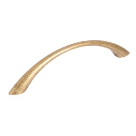   Gitka bútorfogantyú 96 mm-es távolsággal sárgaréz patinás