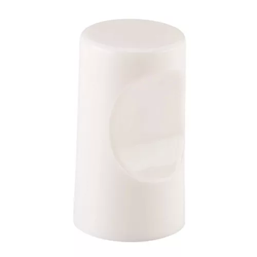 Bútorgomb átmérője 14x25mm műanyag fehér