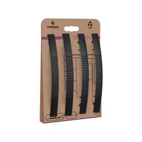   Portos bútorfogantyú-készlet 128 mm-es tengelytávolság matt fekete 4 db.