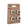 Alta bútorgombgarnitúra 31mm átmérőjű porcelán antik réz 4 db
