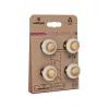 Alta bútorgombgarnitúra 31 mm átmérőjű porcelán bronz 4 db