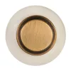 Alta bútorgombgarnitúra 31 mm átmérőjű porcelán bronz 4 db
