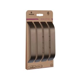   Fiesta bútorfogantyú-készlet tengelytávolság 160 mm matt barna 4 db.