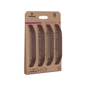   Lugano bútor fogantyúgarnitúra 128 mm-es tengelytávolság matt bordó 4 db.