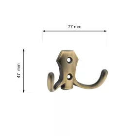 Római II. kabáttartó bronz