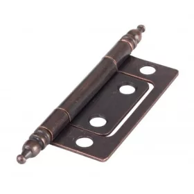 50x19 mm-es léces zsanér vörösöntvény 2 db.