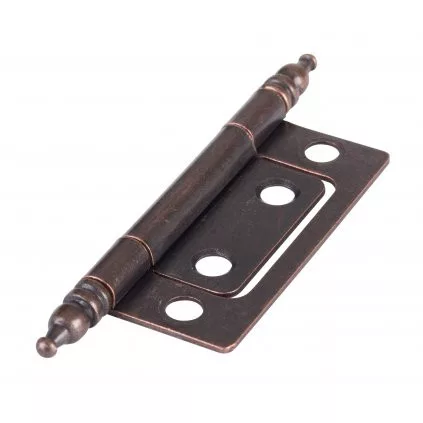 50x19 mm-es léces zsanér vörösöntvény 2 db.