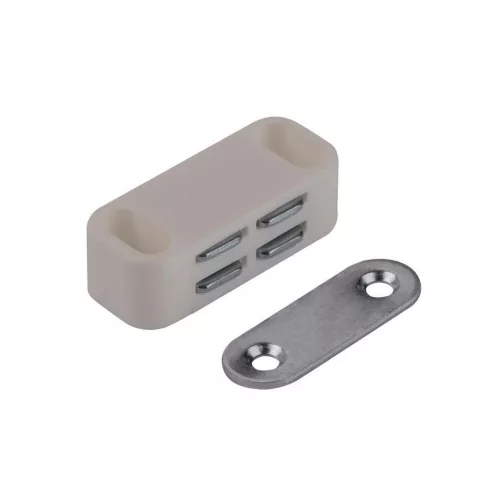 Bútormágnes teherbírás 4 kg fehér 2 db.