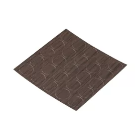 Öntapadós kupakok 14 mm átmérőjű wenge színű 25 db.