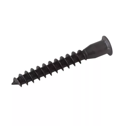 Confirmat összekötő csavar 7x50mm fekete 8 db.