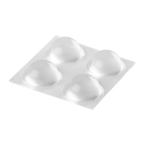 Lengéscsillapító átmérő 16x79 mm öntapadós átlátszó 4 db.