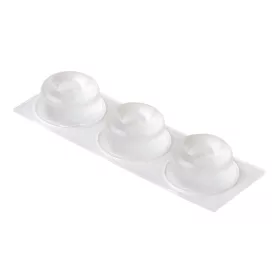   Lengéscsillapító átmérő 223x101 mm öntapadós átlátszó 3 db.