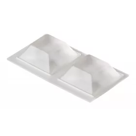 Lengéscsillapító 20x20x75 mm öntapadós átlátszó