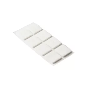 Filc alátétek 30×30 mm öntapadós fehér 8 db