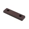 Talpcsúszka 50x14x5mm műanyag barna 8 db.