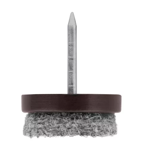 Filc csúszótalp szeggel 20 mm barna 8 db