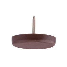 Műanyag csúszótalp tüskével 30 mm barna 8 db
