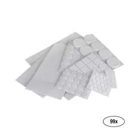 Filc + EVA alátét és ajtóütköző készlet fehér 99 db