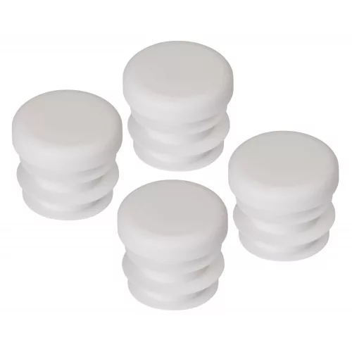 15 mm átmérőjű dugó műanyag fehér 4 db.