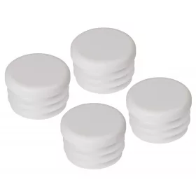 25 mm átmérőjű dugó műanyag fehér 4 db.