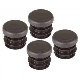 Zátka průměr 15mm plast černá 4 ks