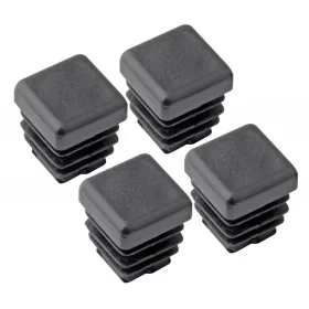 15x15 mm-es dugó műanyag fekete 4 db.