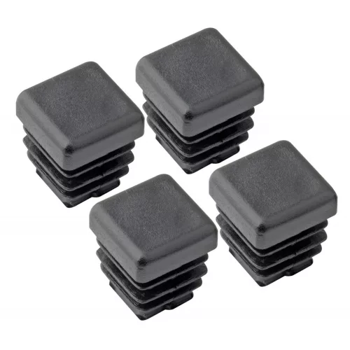 15x15 mm-es dugó műanyag fekete 4 db.